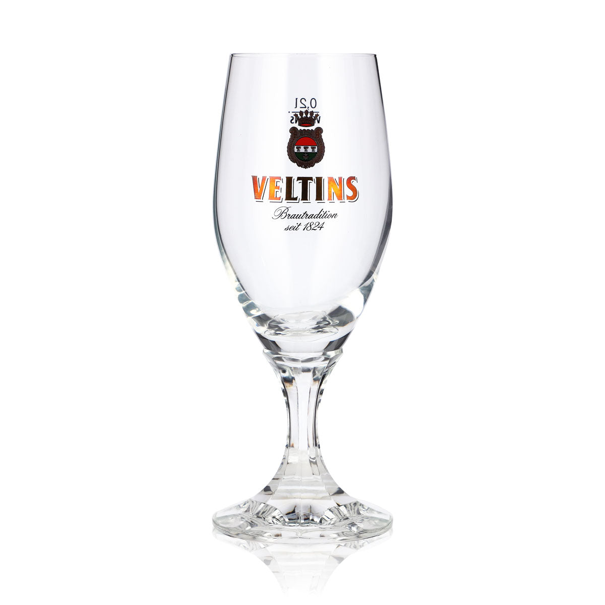 6 verres à bière Veltins de 0,2 l, modèle « Pokal », depuis 1824 – Vue 2