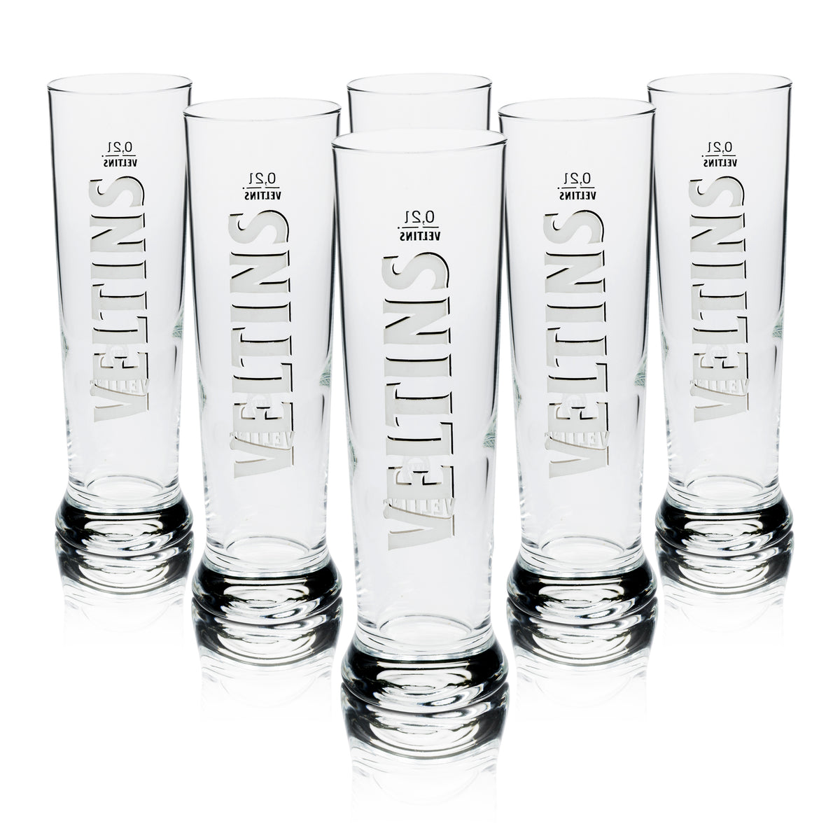 6 verres à bière Veltins 0,2 l Vancouver Sahm – Vue 4
