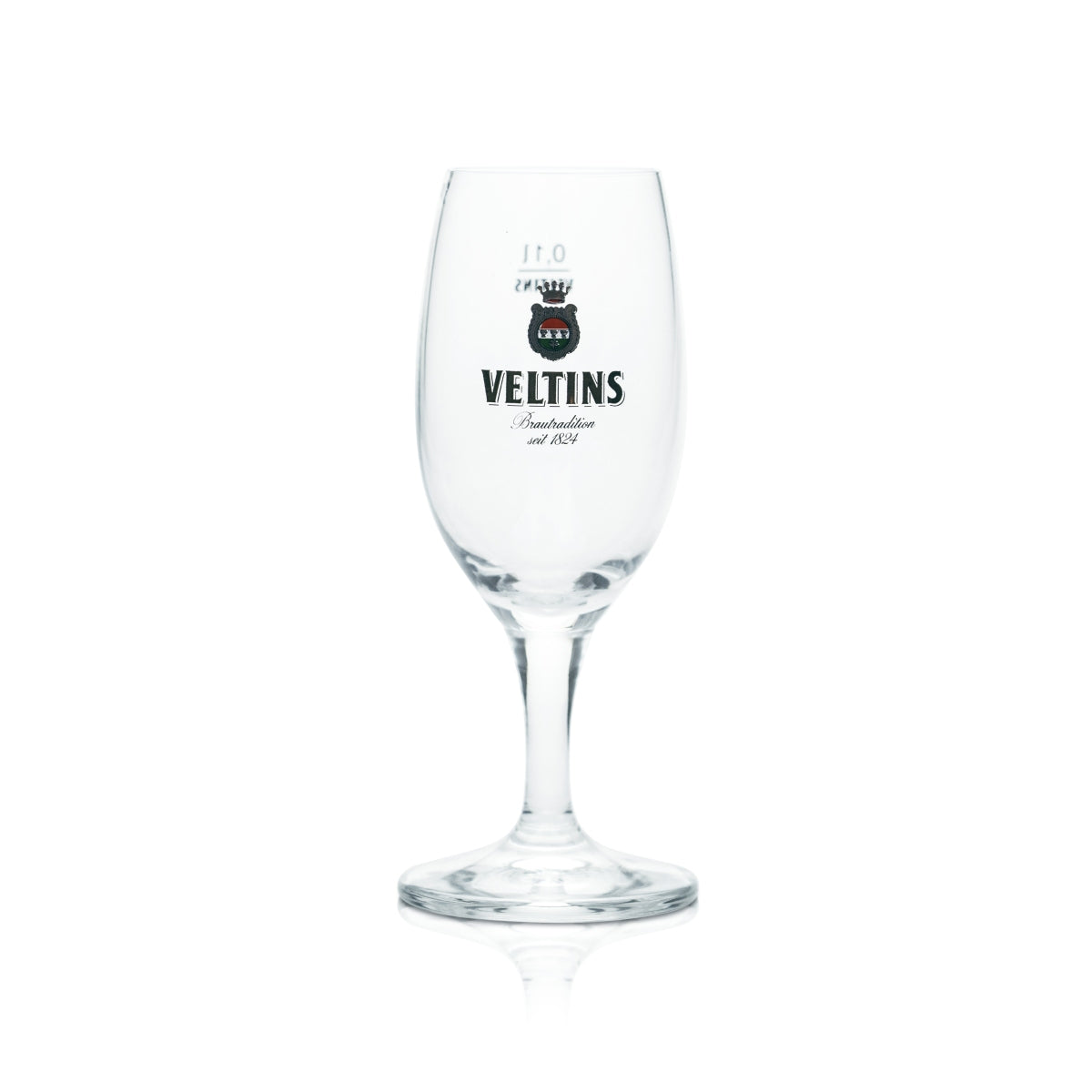 6 verres Veltins 0,1 l, forme tulipe, bière blonde, verres de brasserie, calibrés – Vue 2