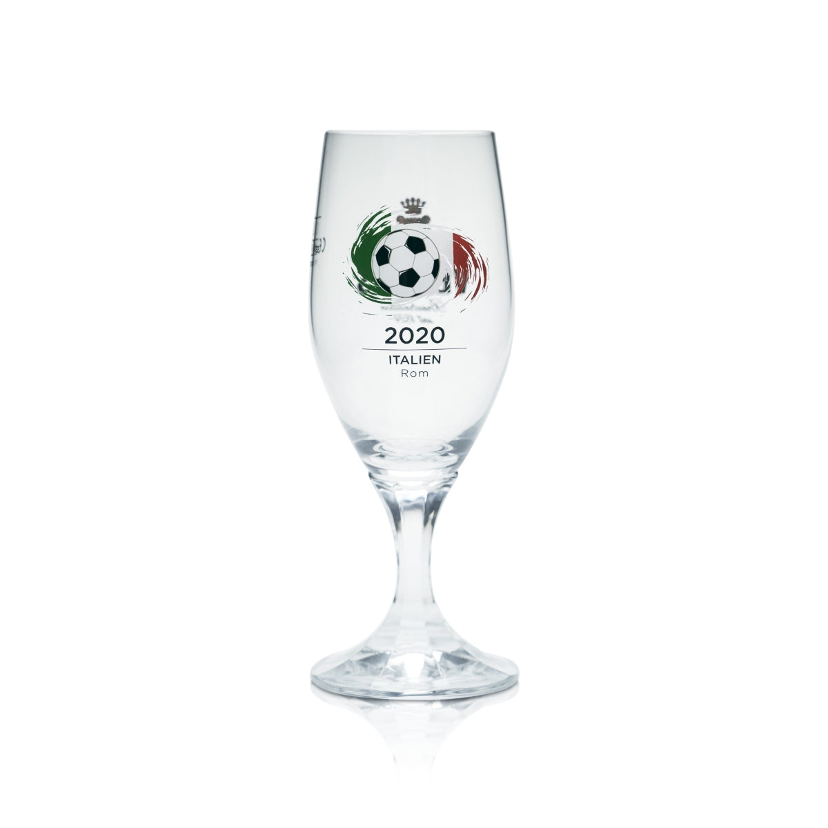 6 verres à bière Veltins 0,2 l, forme tulipe, coupe, Euro 2020, Italie, football, Euro 24 – Vue 2