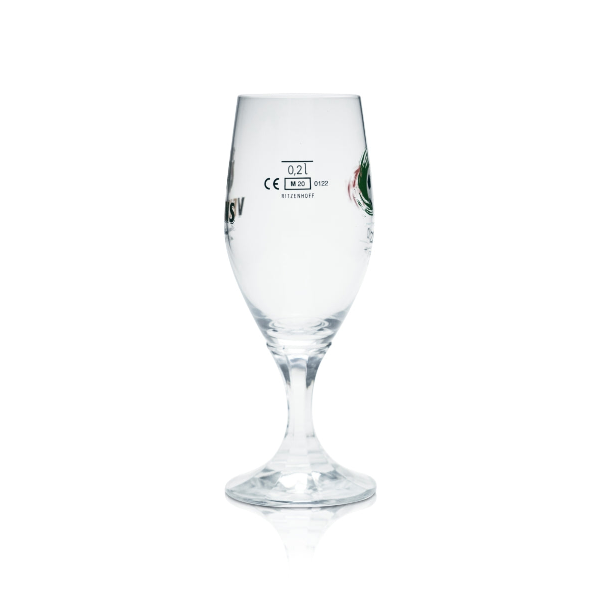 6 verres à bière Veltins 0,2 l, forme tulipe, coupe, Euro 2020, Italie, football, Euro 24 – Vue 3