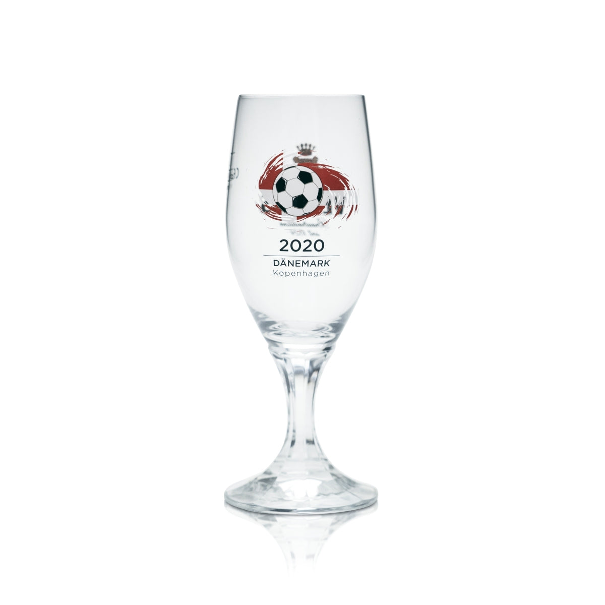 6 verres à bière Veltins 0,2 l, forme tulipe, coupe, Euro 2020, Danemark, football, Euro 24 – Vue 2