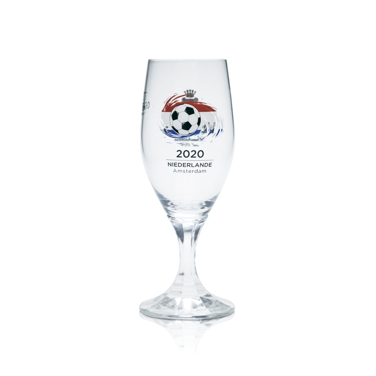 6 verres à bière Veltins 0,2 l, forme tulipe, coupe, Euro 2020, Pays-Bas, football, Euro 24 – Vue 2