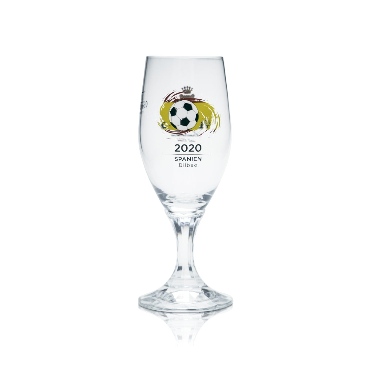 6 verres à bière Veltins 0,2 l, forme tulipe, coupe, Euro 2020, Espagne, football, Euro 24 – Vue 2