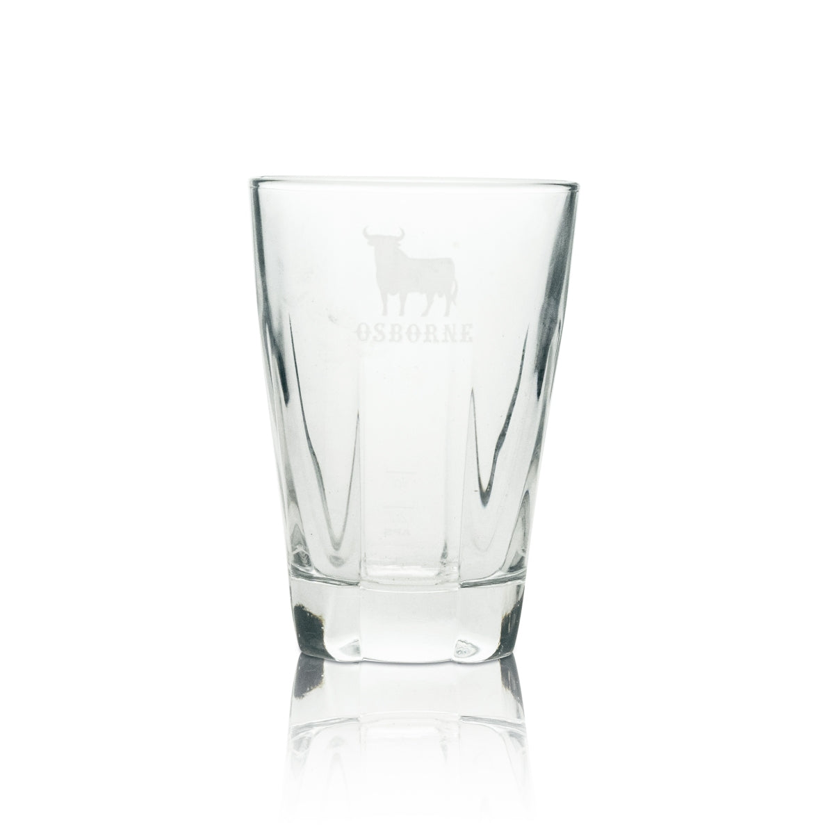 6 verres à brandy Veterano Osborne Longdrink, logo blanc, taureau – Vue 2