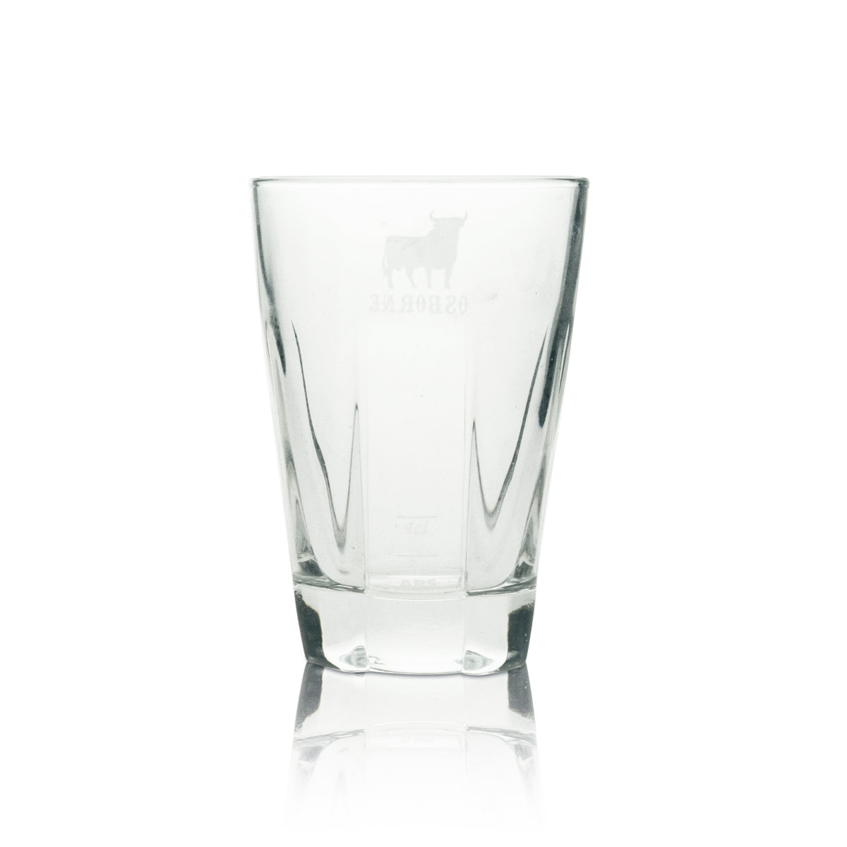 6 verres à brandy Veterano Osborne Longdrink, logo blanc, taureau – Vue 3