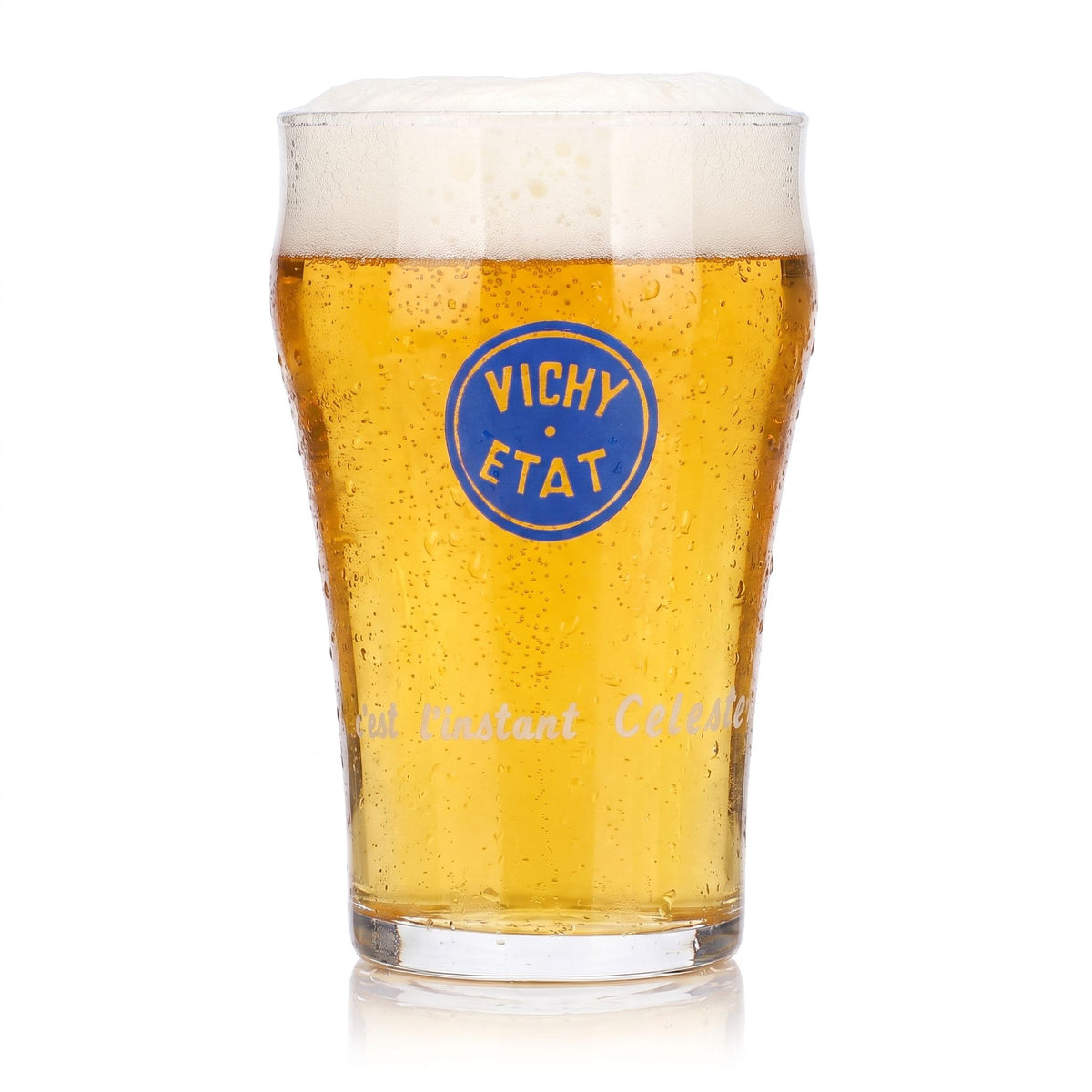 6 verres à eau Vichy Célestins, 0,2 l, Vichy ETAT (lot de 6) – Vue 2