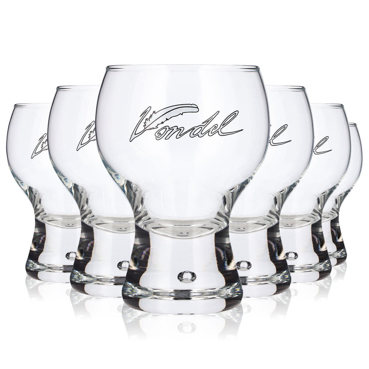 Lot de 6 verres à bière Vondel de 0,4 l, modèle « Pokal », Durobor Cosmos