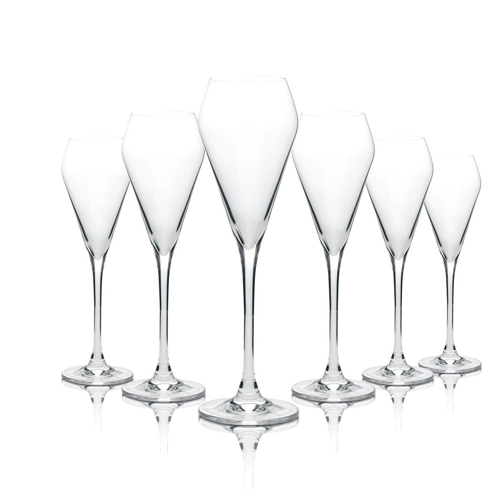 6 flûtes à champagne Vranken Diamant Artner