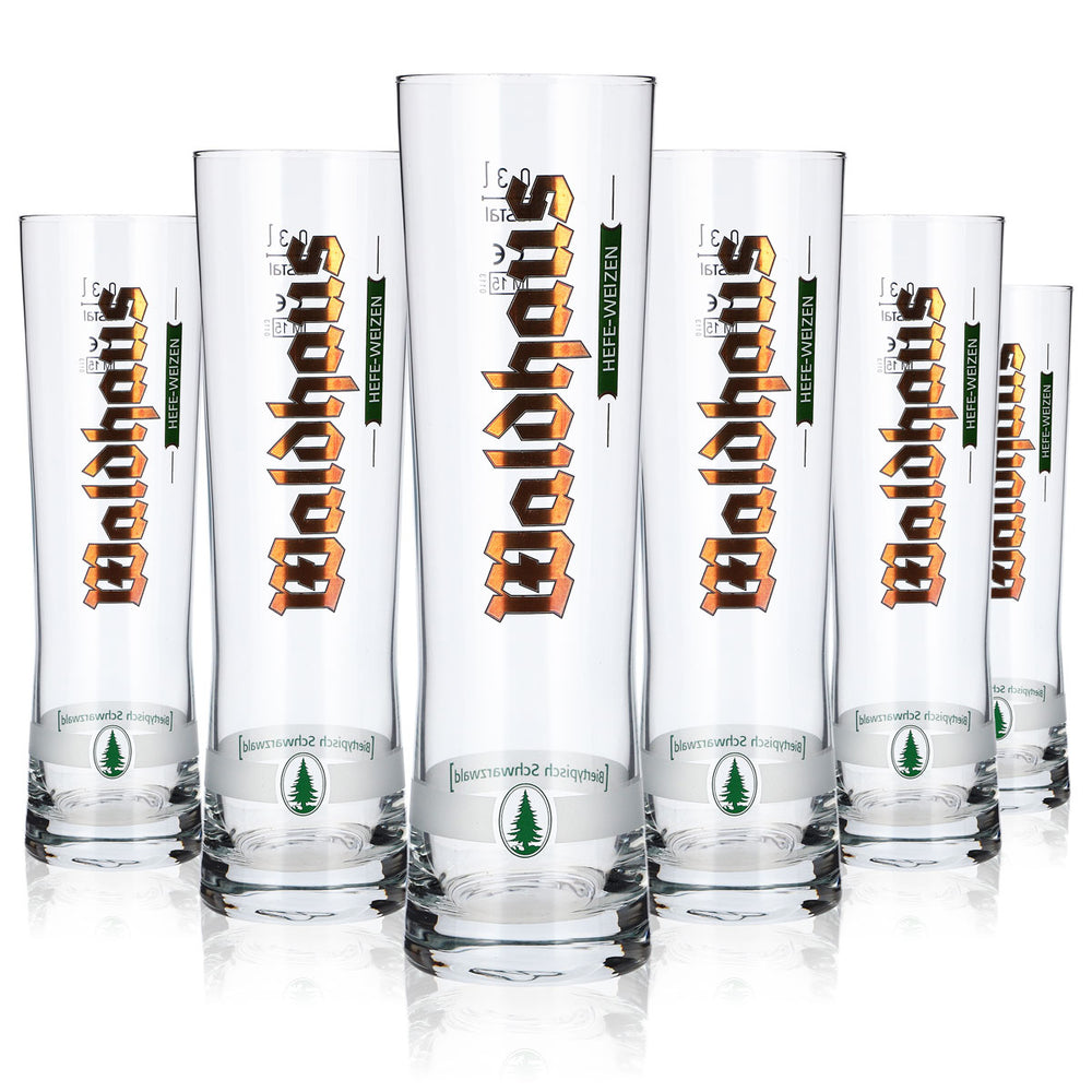 Lot de 6 verres à bière Waldhaus de 0,3 l, couleur bronze, avec le logo Rastal Fresh (lot de 6)