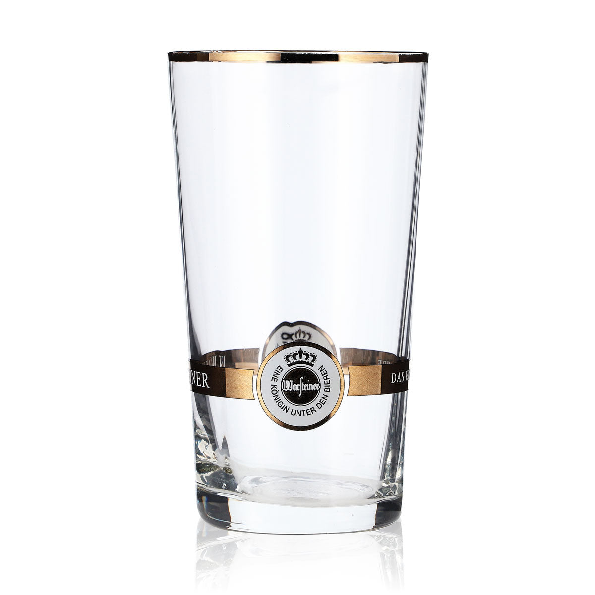 6 verres à bière Warsteiner 0,15 l Verres à dégustation Tasses Bord doré – Vue 2