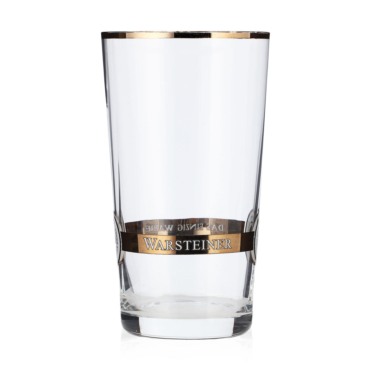 6 verres à bière Warsteiner 0,15 l Verres à dégustation Tasses Bord doré – Vue 4