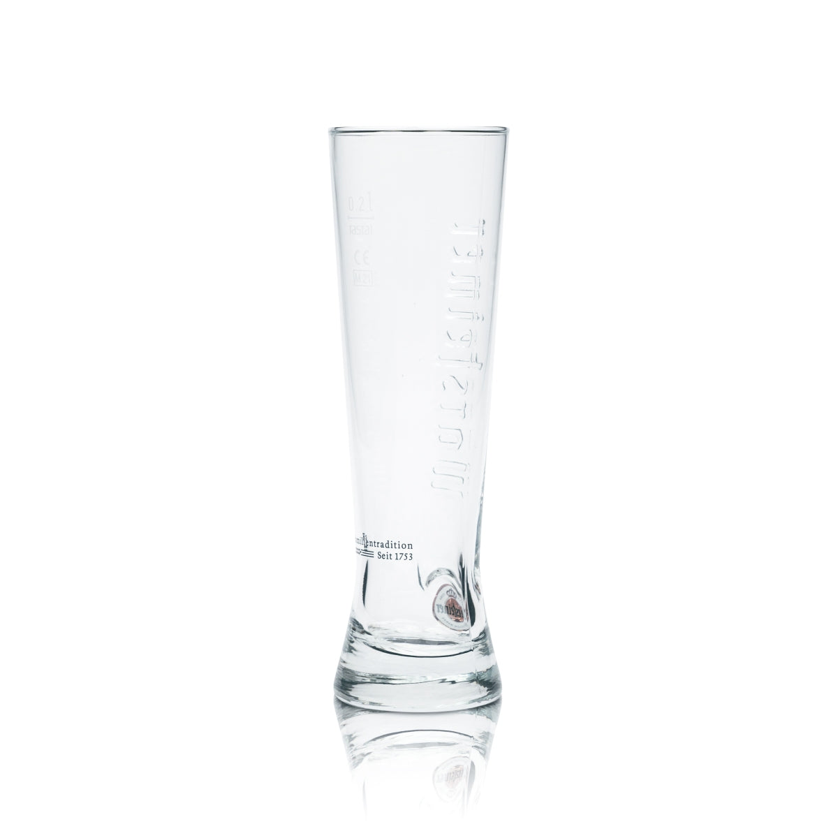 6 verres à bière Warsteiner 0,2 l Premium Cup Verres Gobelets Relief Coupe Tulipe Verre droit – Vue 3