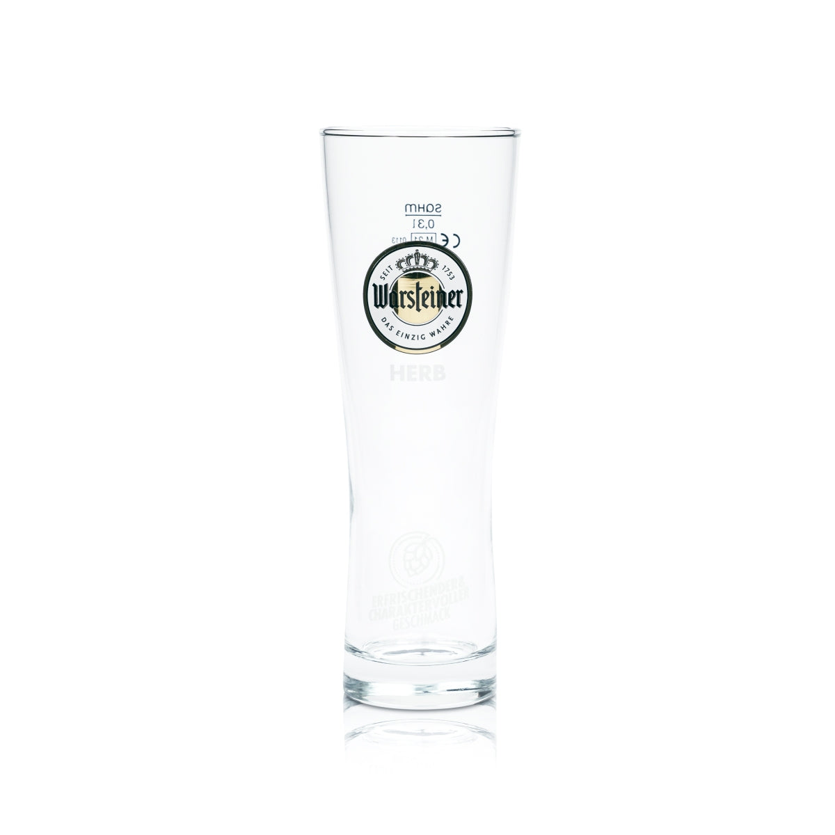 6 verres à bière Warsteiner 0,3 l Herb Cup Gobelets Verres Tulipe Coupe Brasserie Beer – Vue 2