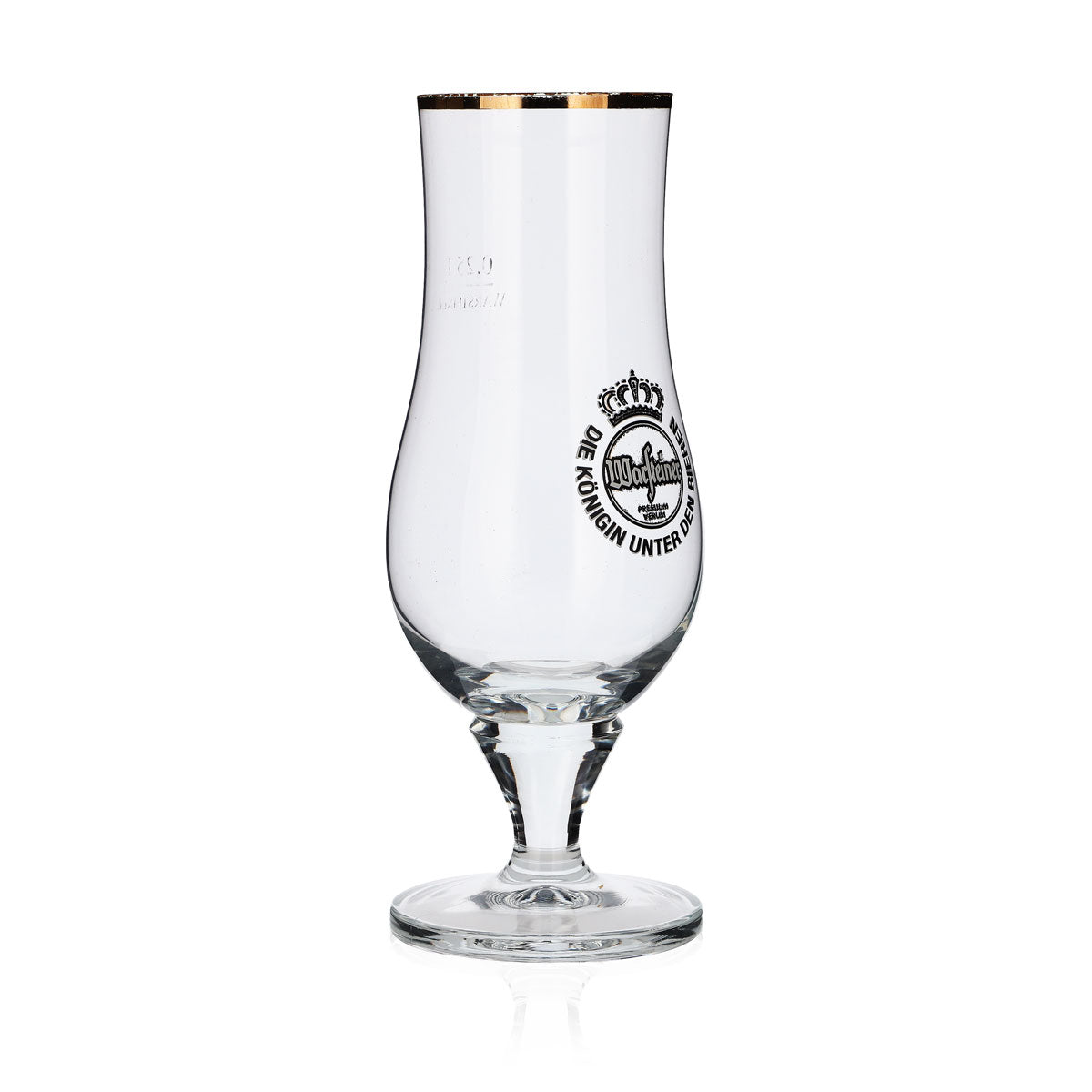 6 verres à bière Warsteiner 0,25 l, forme bombée, bord doré – Vue 3