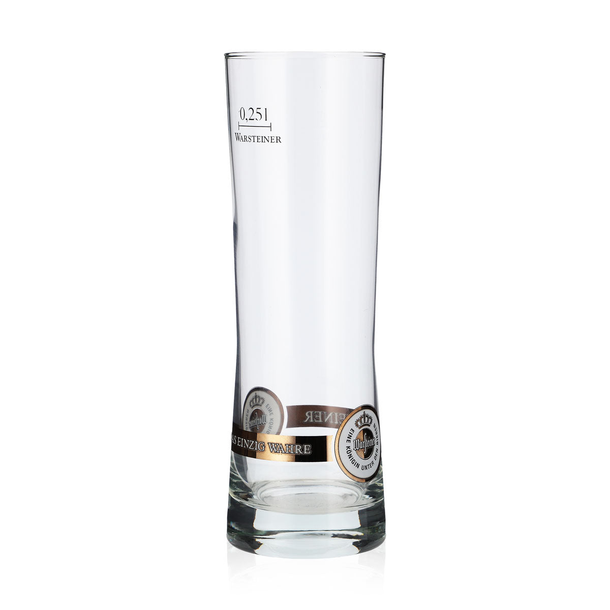 6 verres à bière Warsteiner 0,25 l avec logo Rastal Fresh au fond – Vue 3