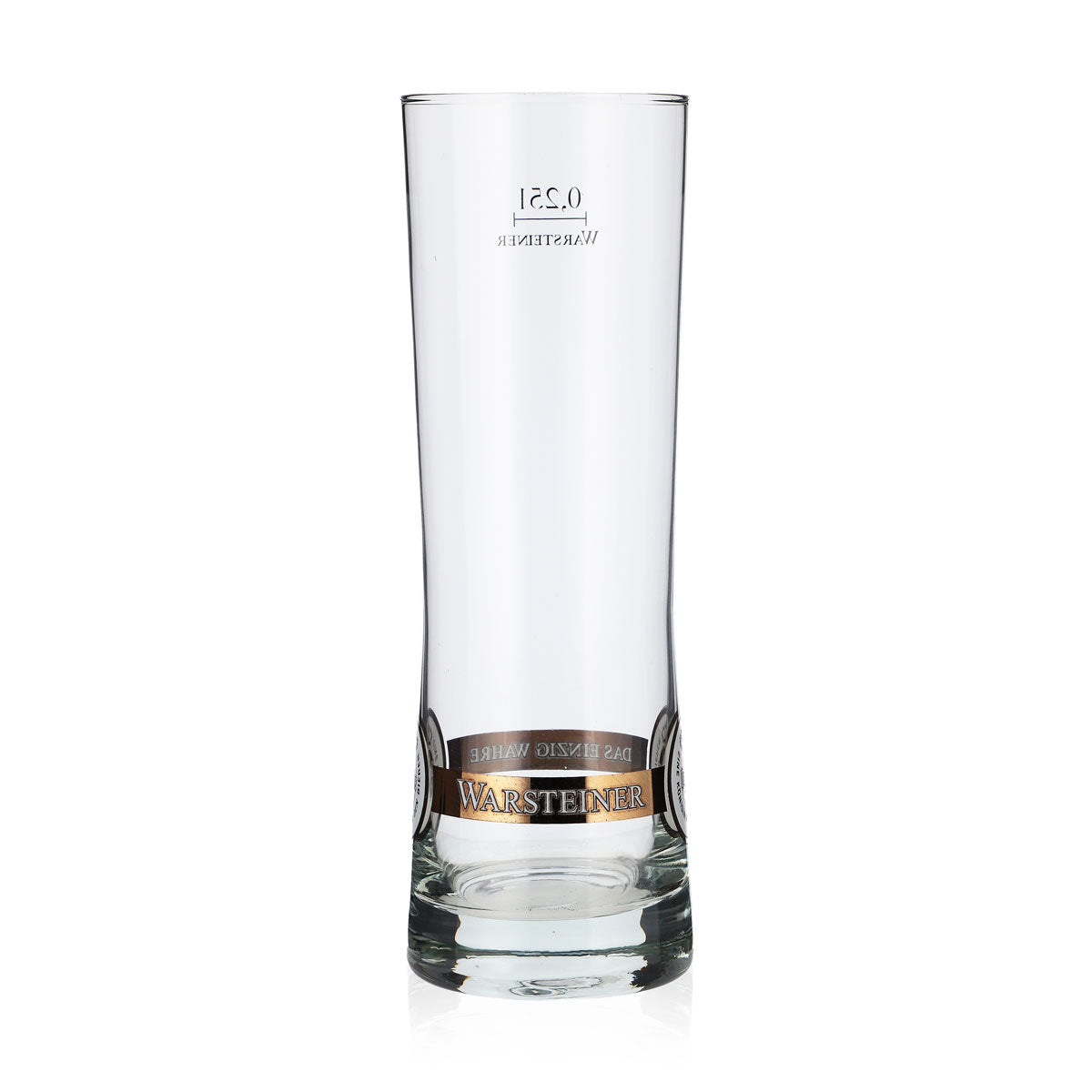 6 verres à bière Warsteiner 0,25 l avec logo Rastal Fresh au fond – Vue 5