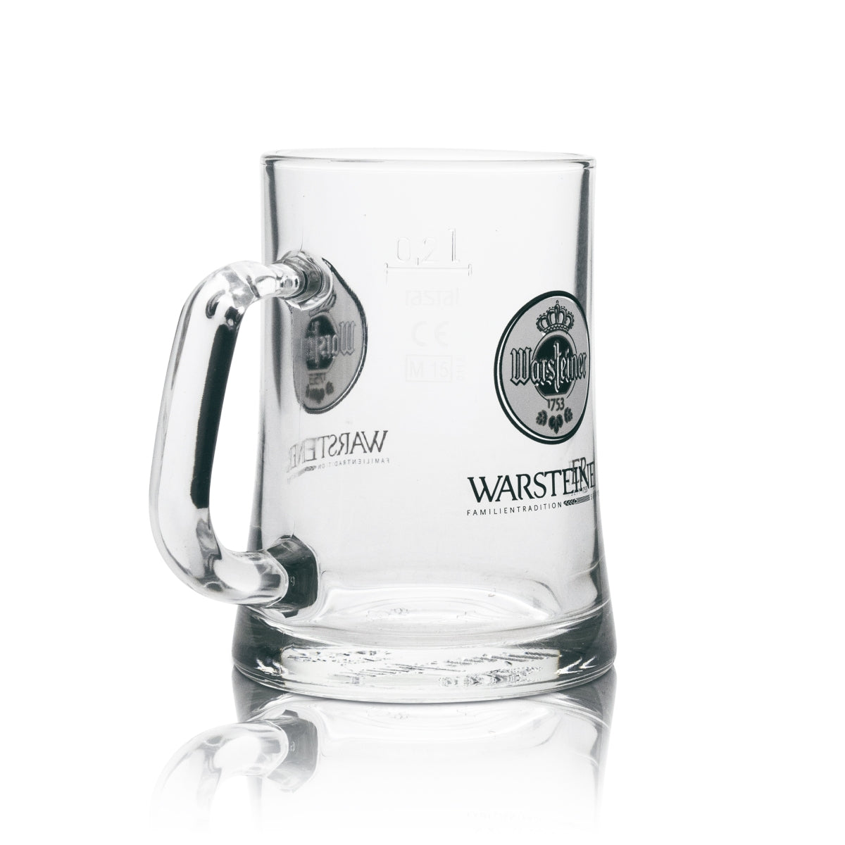 6 chopes à bière Warsteiner 0,2 l Rastal – Vue 4