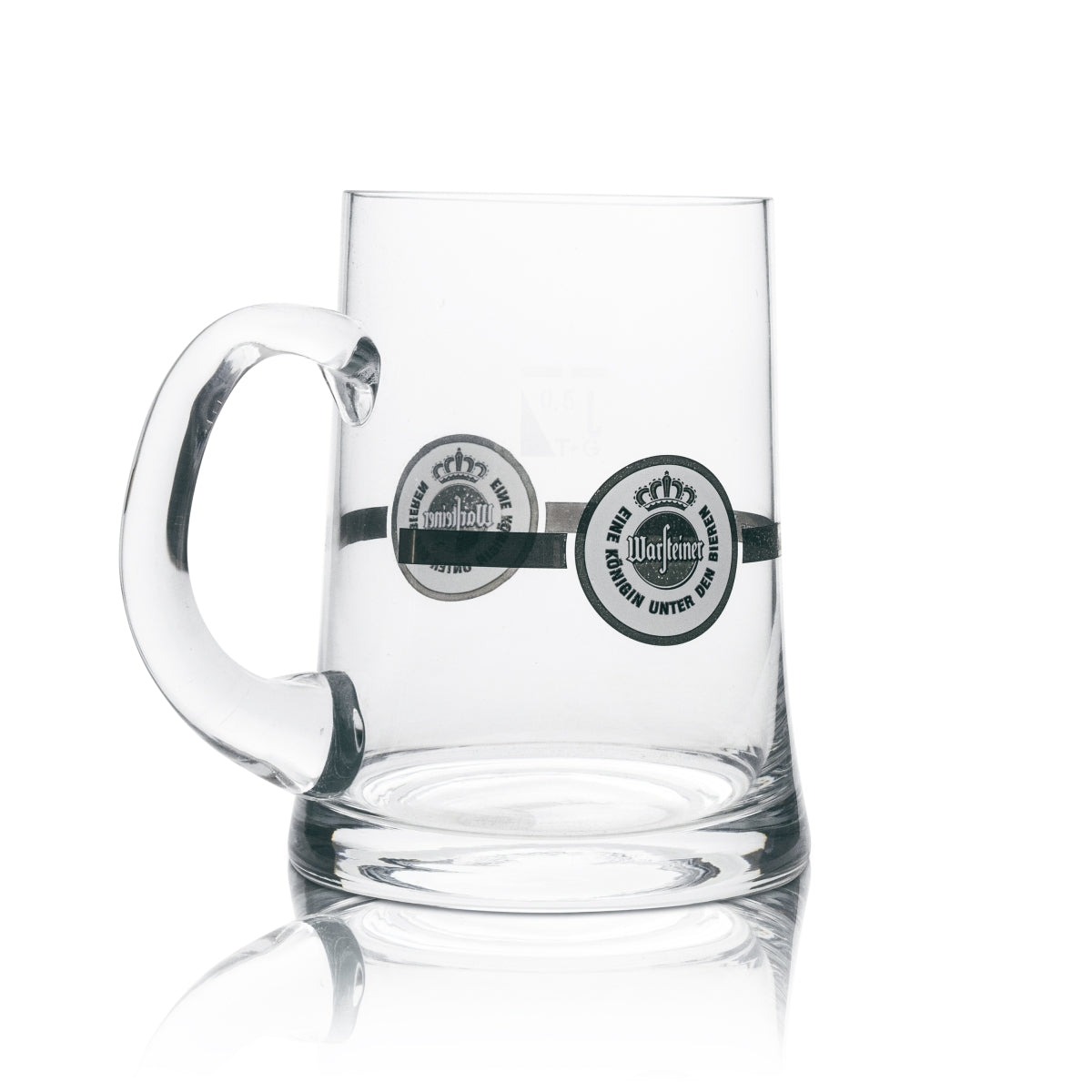 6 verres à bière Warsteiner 0,5 l avec anse – Vue 4