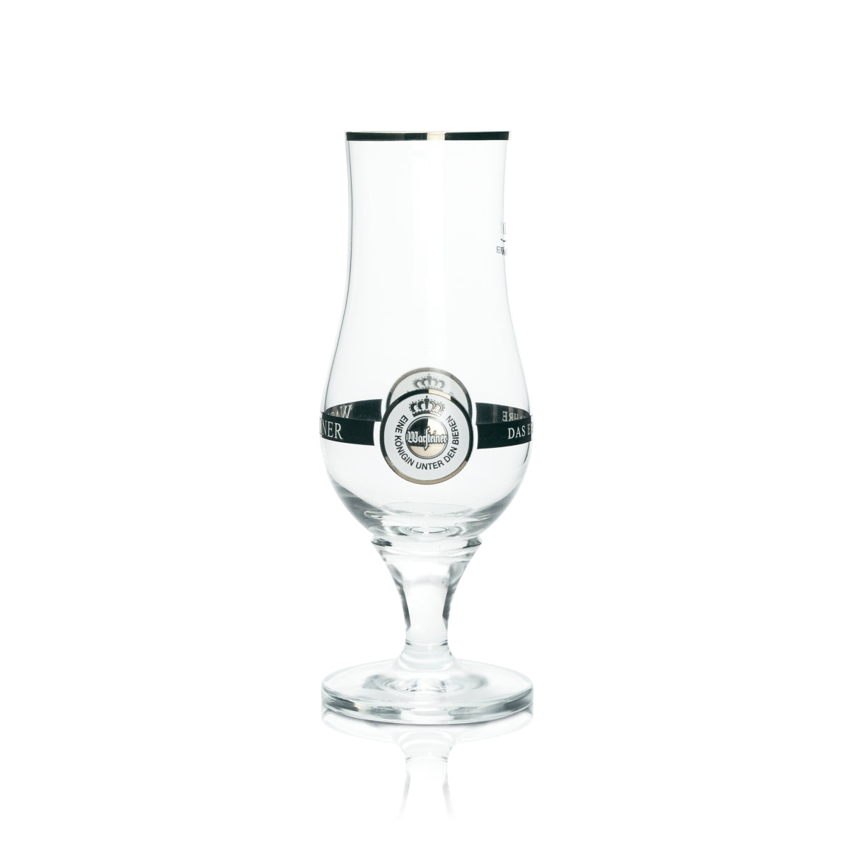 6 verres Warsteiner 0,3 l exclusifs, forme tulipe, bord doré, calibrés, pour bars et restaurants – Vue 2
