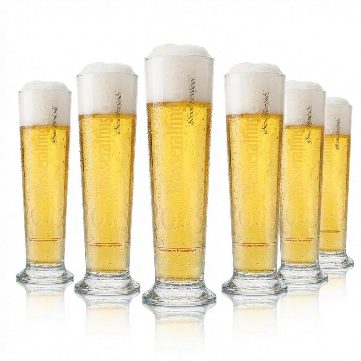 6 verres à bière tulipe Wasseralfinger 300 ml rastal