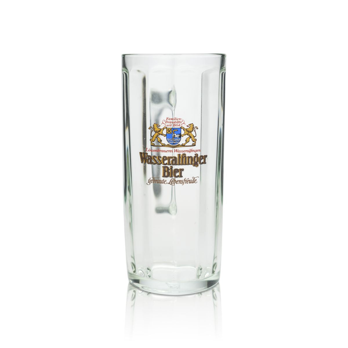 6 verres à bière Wasseralfinger 0,5 l, chopes profilées Humepn Seidel, verres Löwenbrauerei – Vue 2