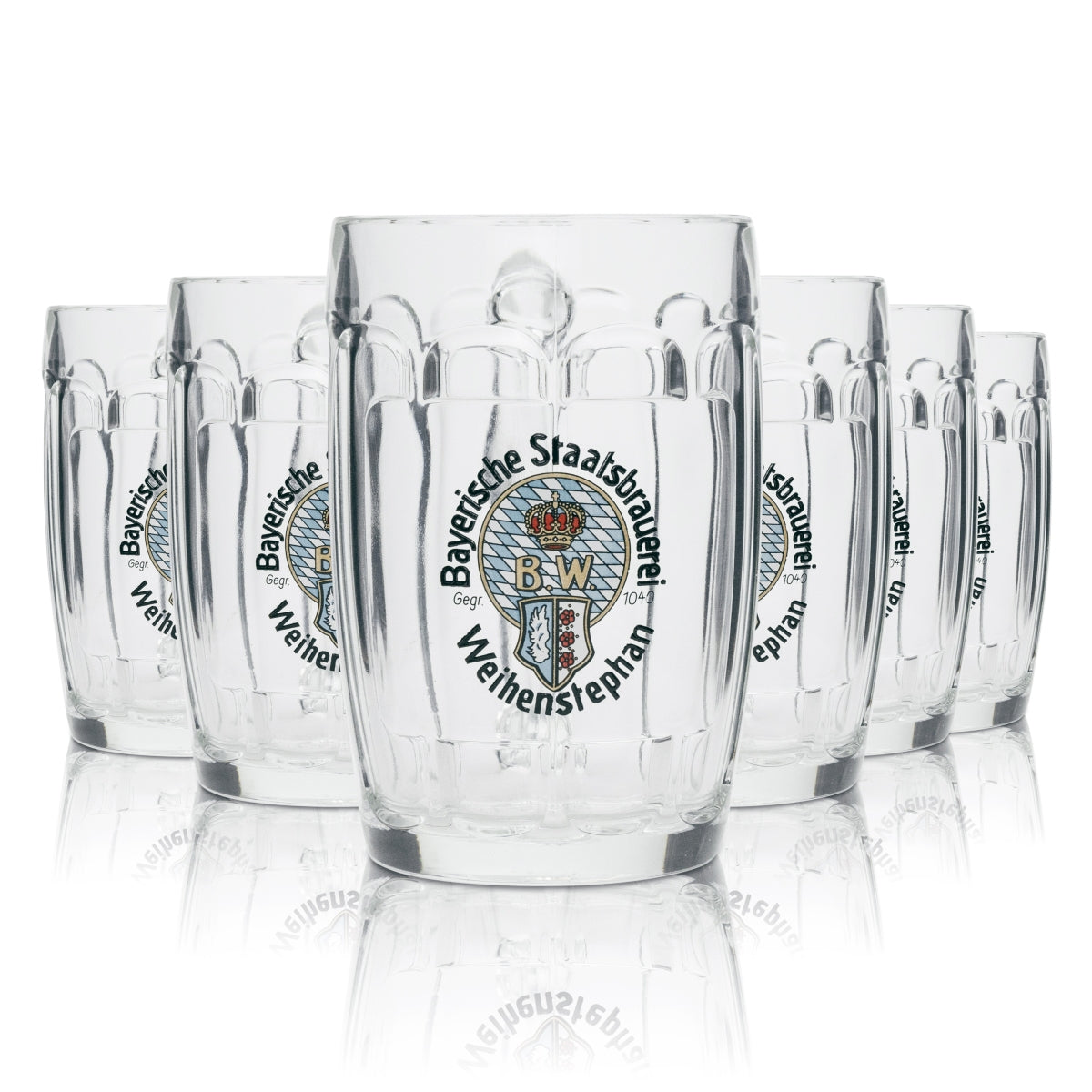 6 chopes à bière Weihenstephan 300 ml rastal