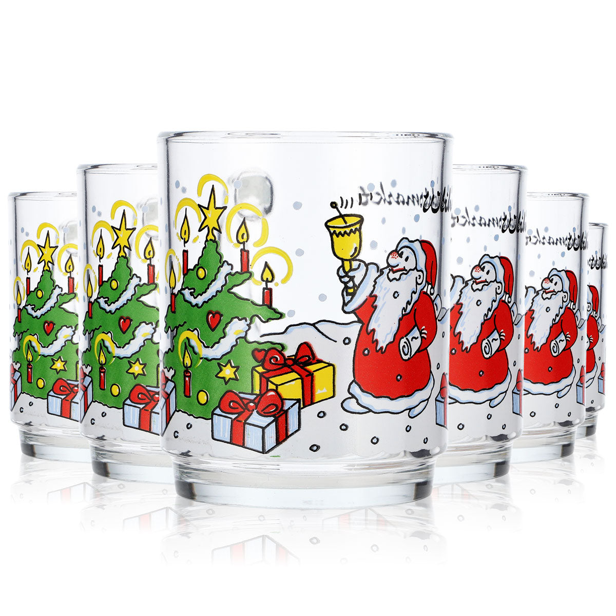 6 tasses de Noël 0,2 l Tasse à vin chaud Tasse à grog « Marché de Noël » – Vue 7