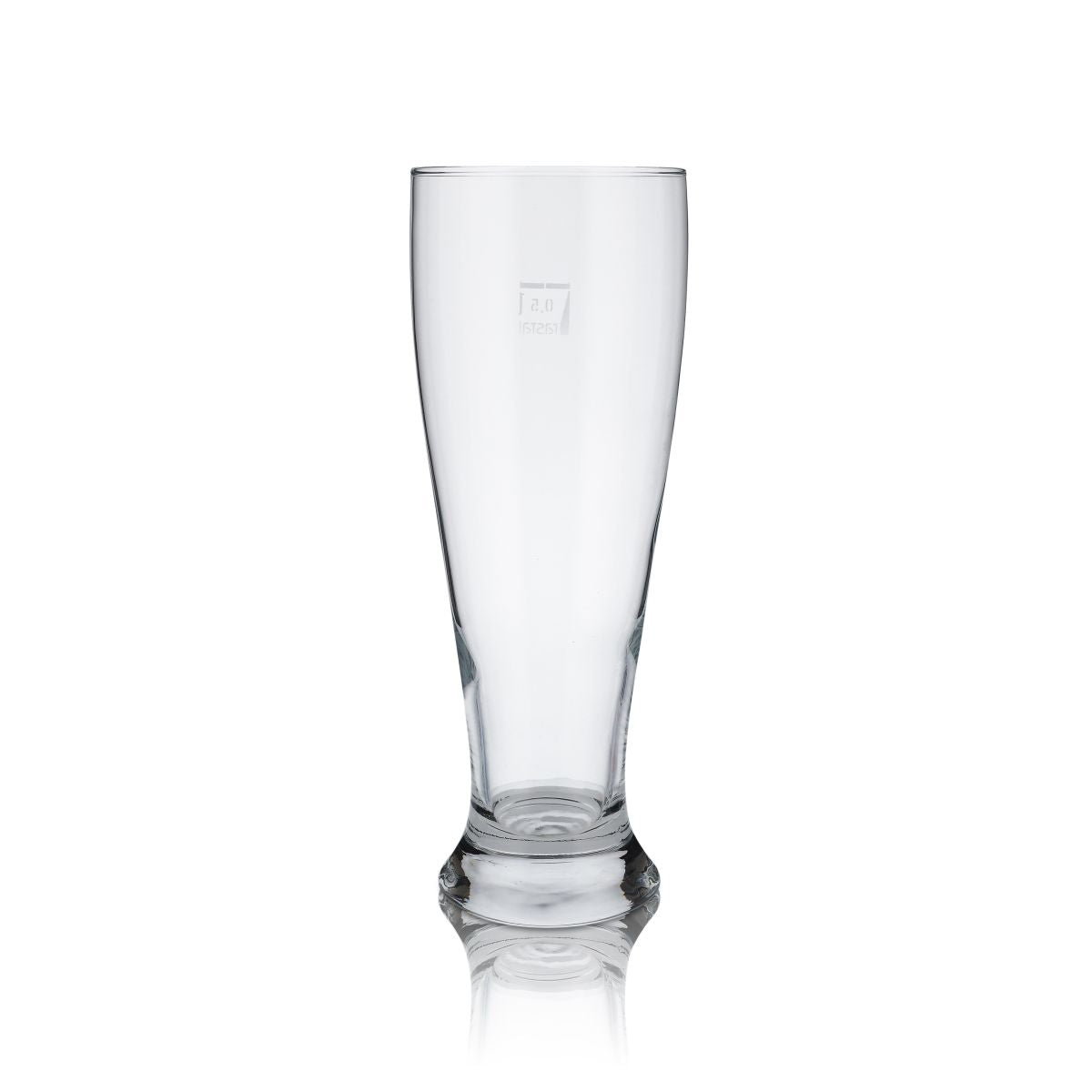 6 verres à bière blanche Hefeweizen 0,5 l, sans marquage, calibrage gastronomique, verre Weizen – Vue 2