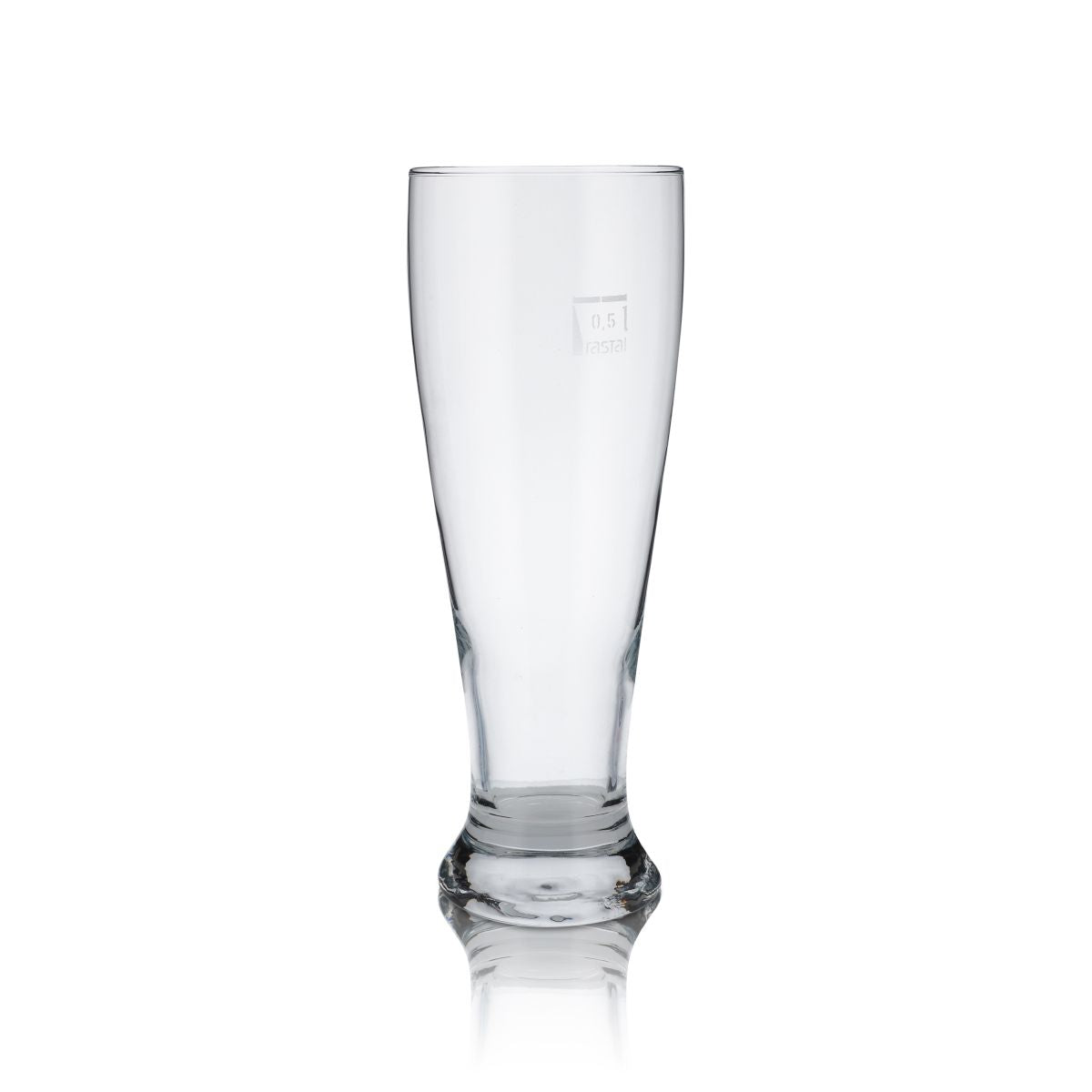 6 verres à bière blanche Hefeweizen 0,5 l, sans marquage, calibrage gastronomique, verre Weizen – Vue 3