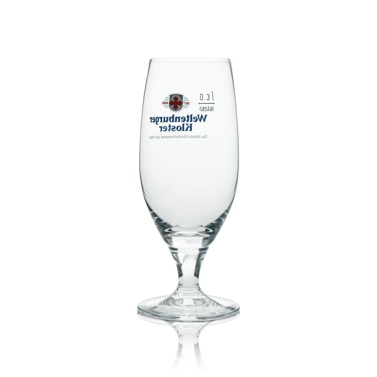 6x verre à bière Monastère de Weltenburg 0,3 l avec logo rouge Rastal – Vue 3