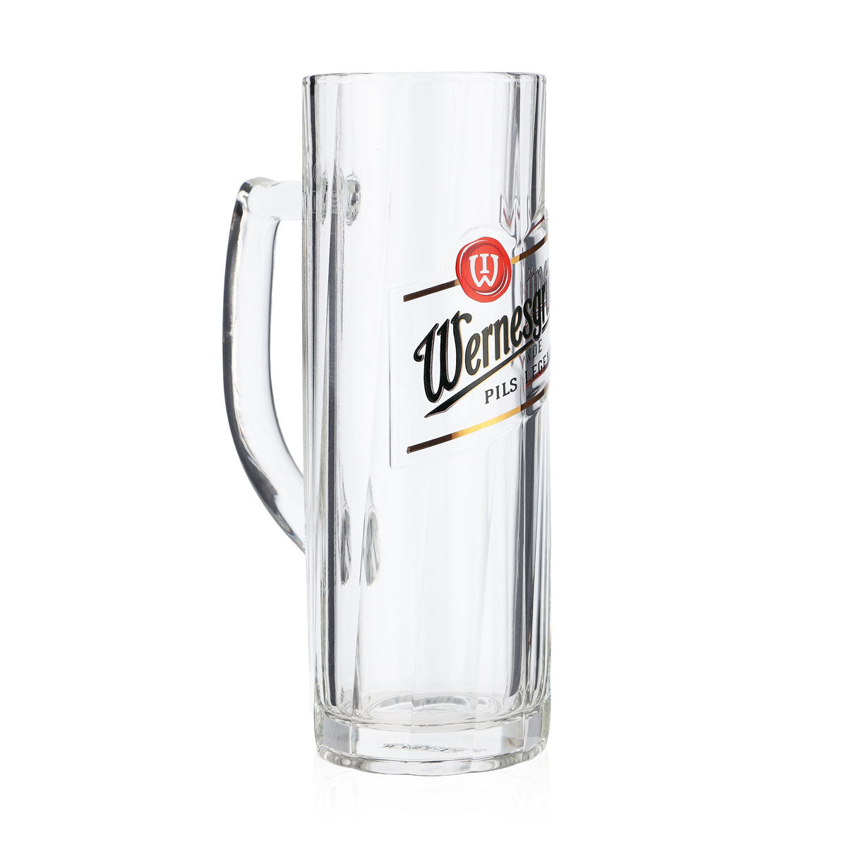 6 verres à bière Wernesgrüner 0,3 l, chope à relief rayé, nouveau logo Rastal – Vue 3