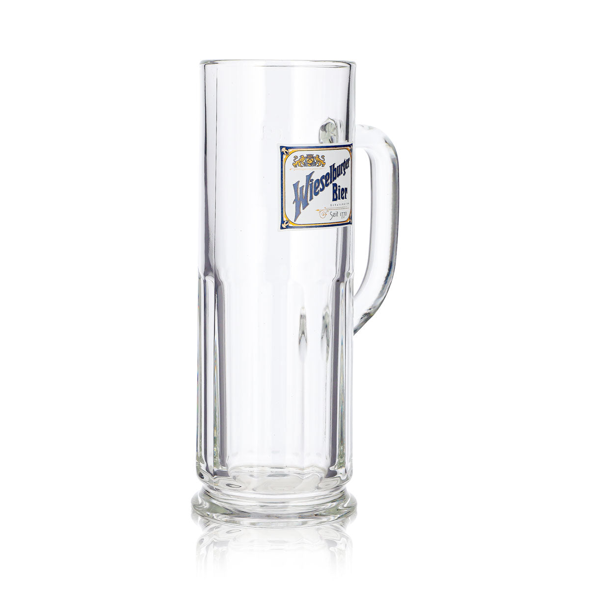 Lot de 6 verres à bière Wieselburger de 0,5 l, modèle « Seit 1770 Seidel Sahm » – Vue 4