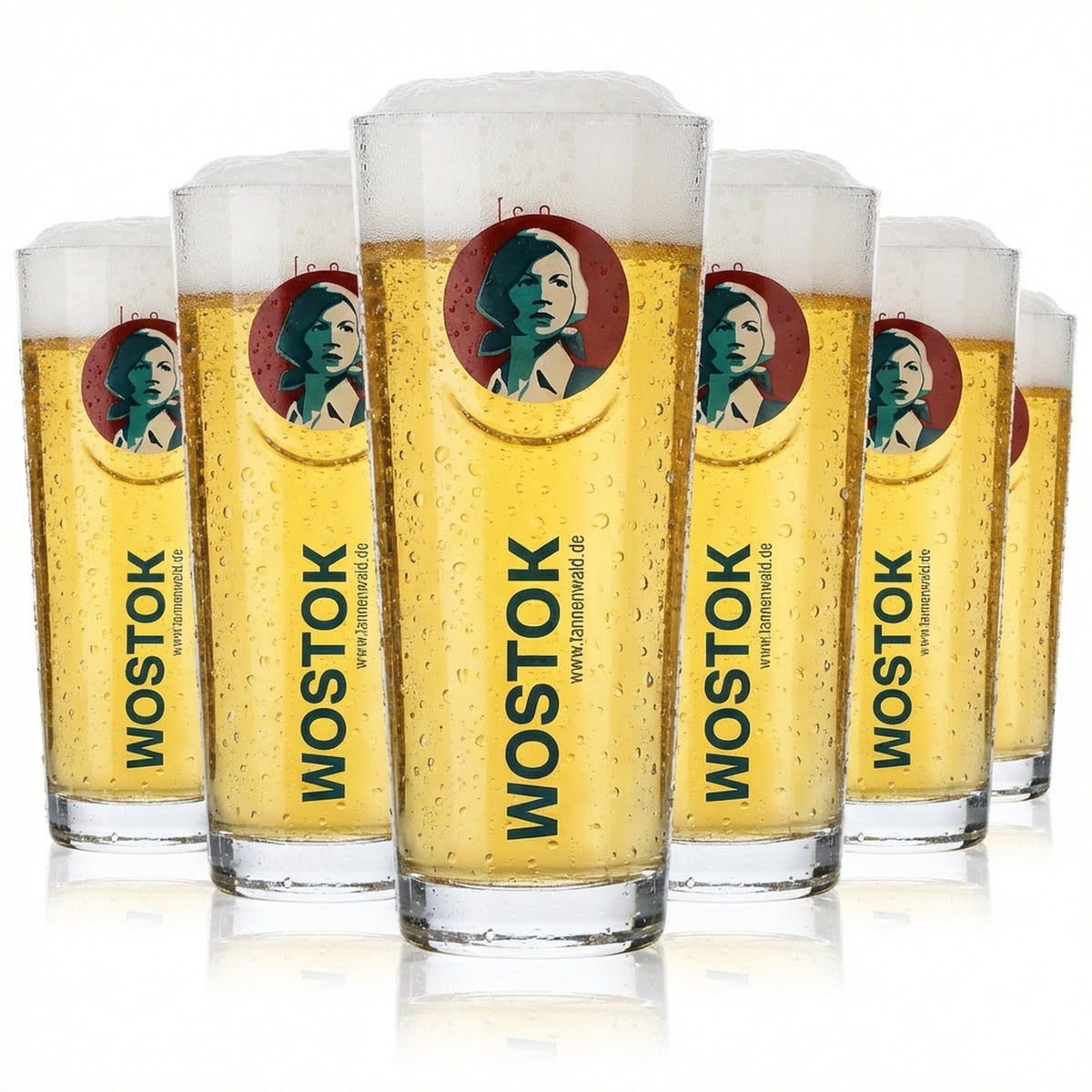 6x verre à limonade Wostok Verre à limonade 0,2 l Verre à long drink Rastal