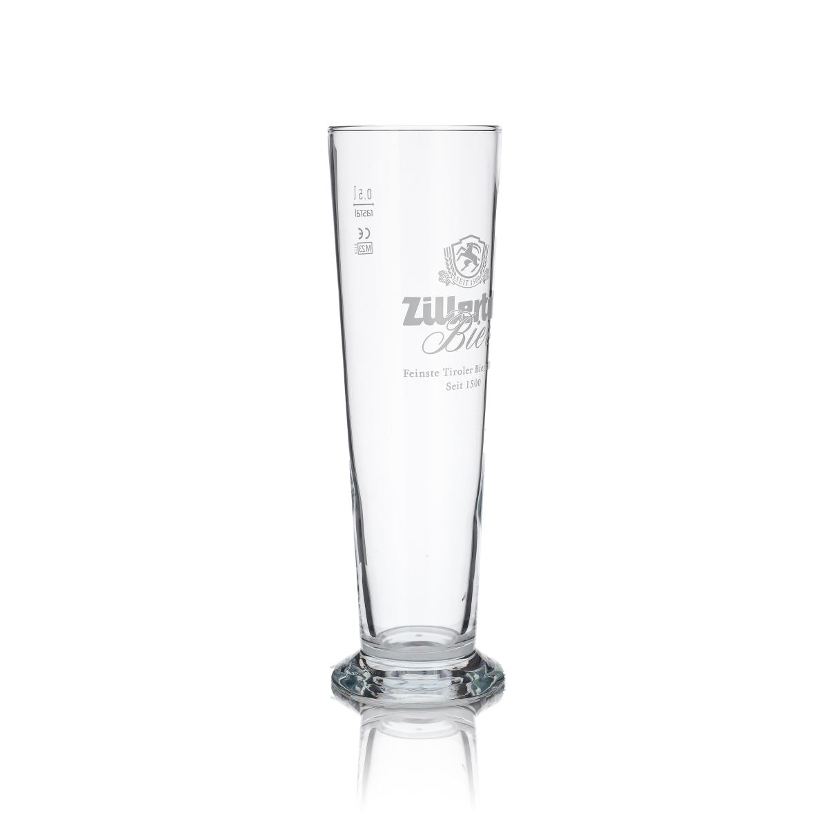6 verres Zillertal 0,5 l Verres à bière blanche Hefeweizen Set de verres Brasserie Gastronomie Étalonnés – Vue 3