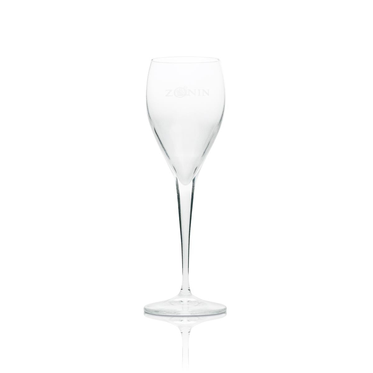 6 flûtes à prosecco Zonin avec logo, 100 ml – Vue 2