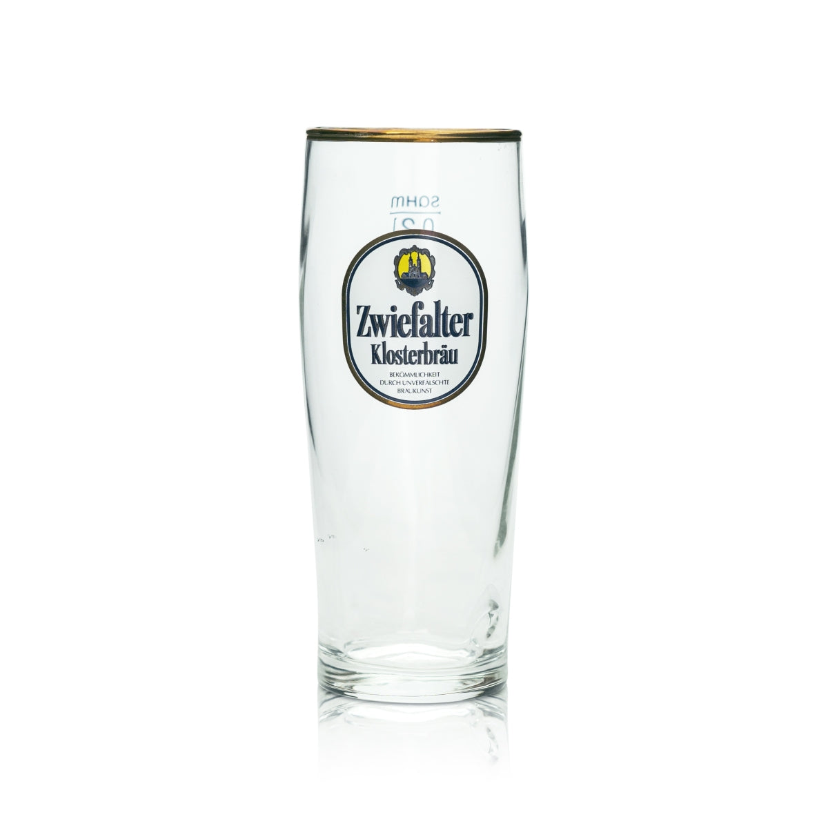 6 verres à bière Zwiefalter 0,2 l Klosterbräu Becher Trumpf Sahm Willi Tumbler – Vue 2