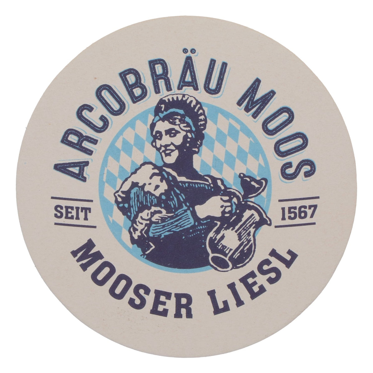 70x  Sous-verres Arcobräu Sous-verres en verre ronds – Vue 3