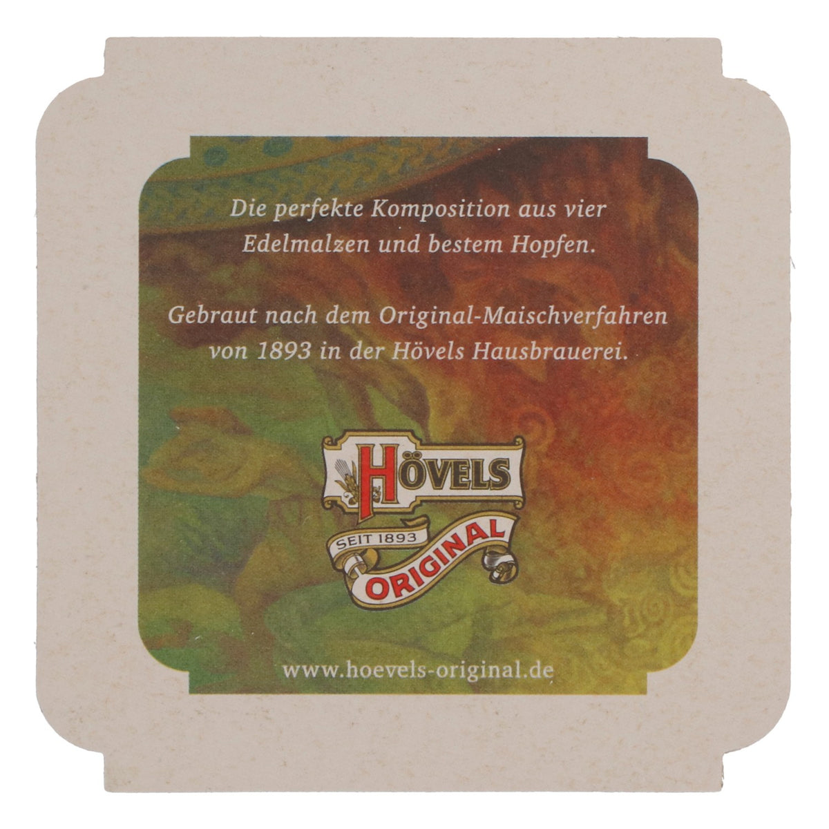 70x sous-verres Hövels Bier sous-verres en verre accessoires de bar originaux – Vue 4
