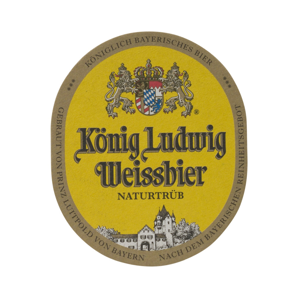70x sous-verres à bière König Ludwig Weissbier sous-verres en feutre naturel