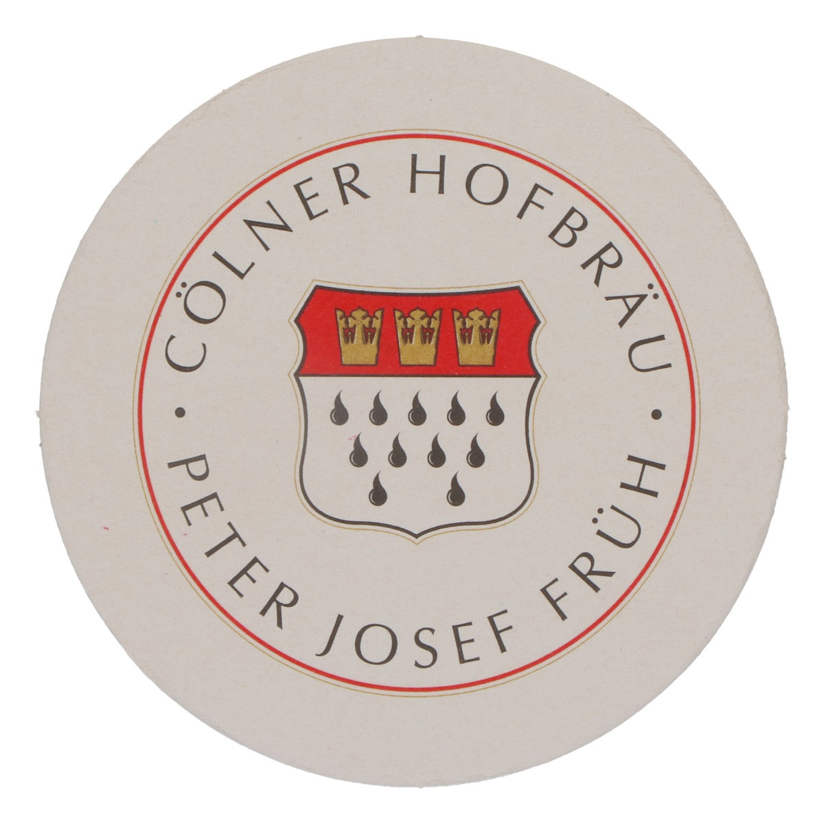 75x sous-verres Früh Kölsch Bière 10,6 cm de diamètre Armoiries – Vue 3