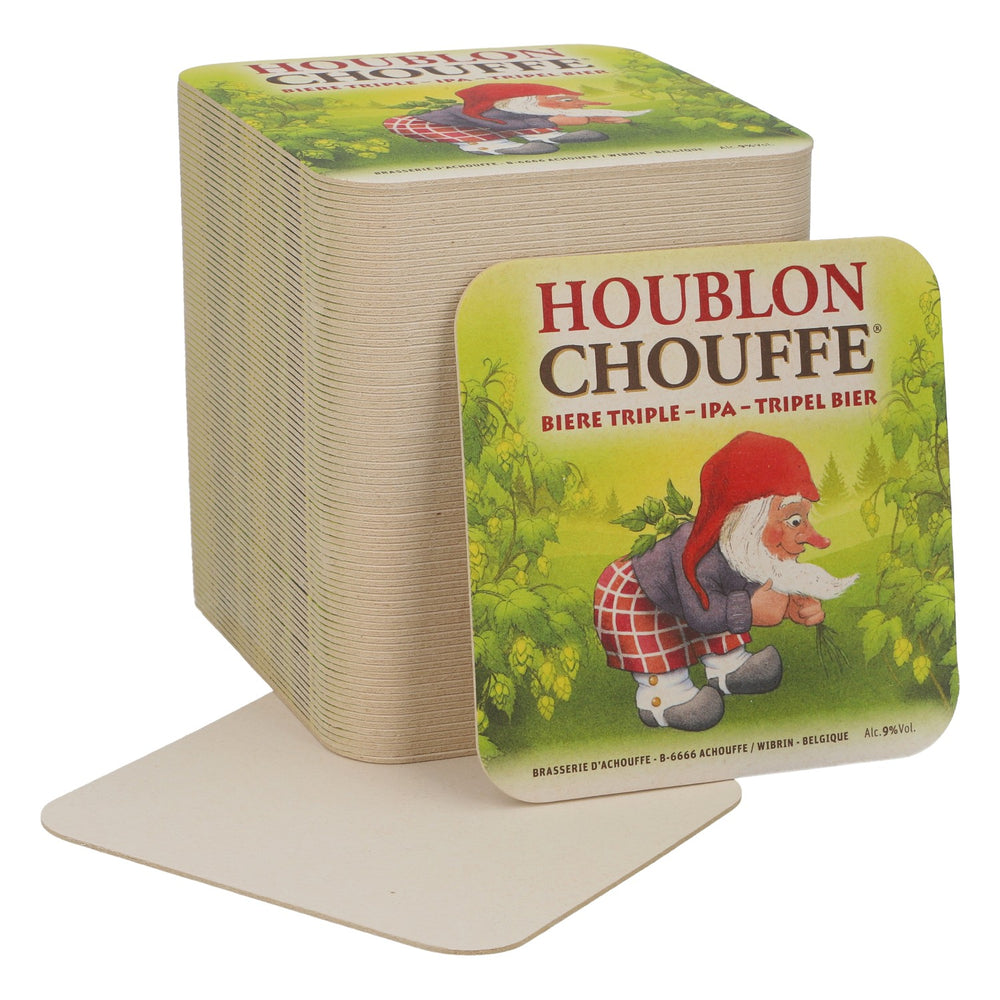 80x Brasserie D'Achouffe Sous-verres Sous-verres verts