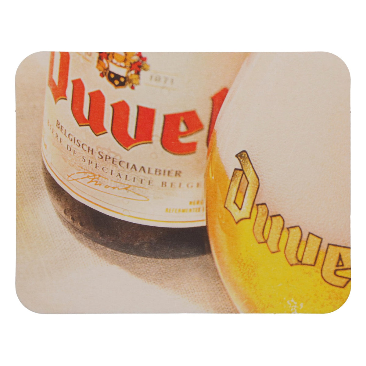 80x sous-verres Duvel sous-verres sous-verres en verre accessoires de bar 11,5x9 cm – Vue 3