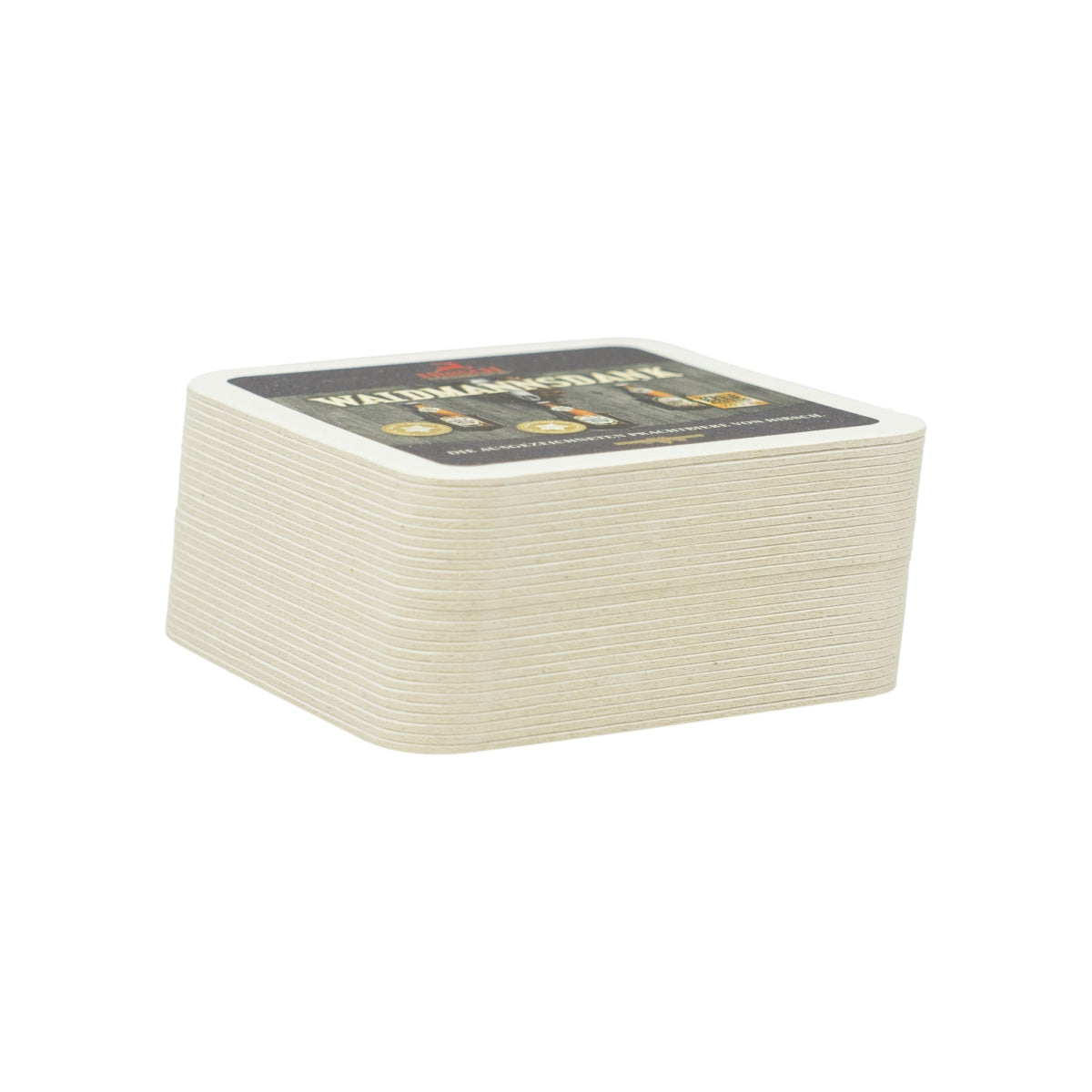 80 sous-verres à bière Hirschbräu 10 x 10 cm Waidmannsdank Sous-verres pour verres Gastro – Vue 3