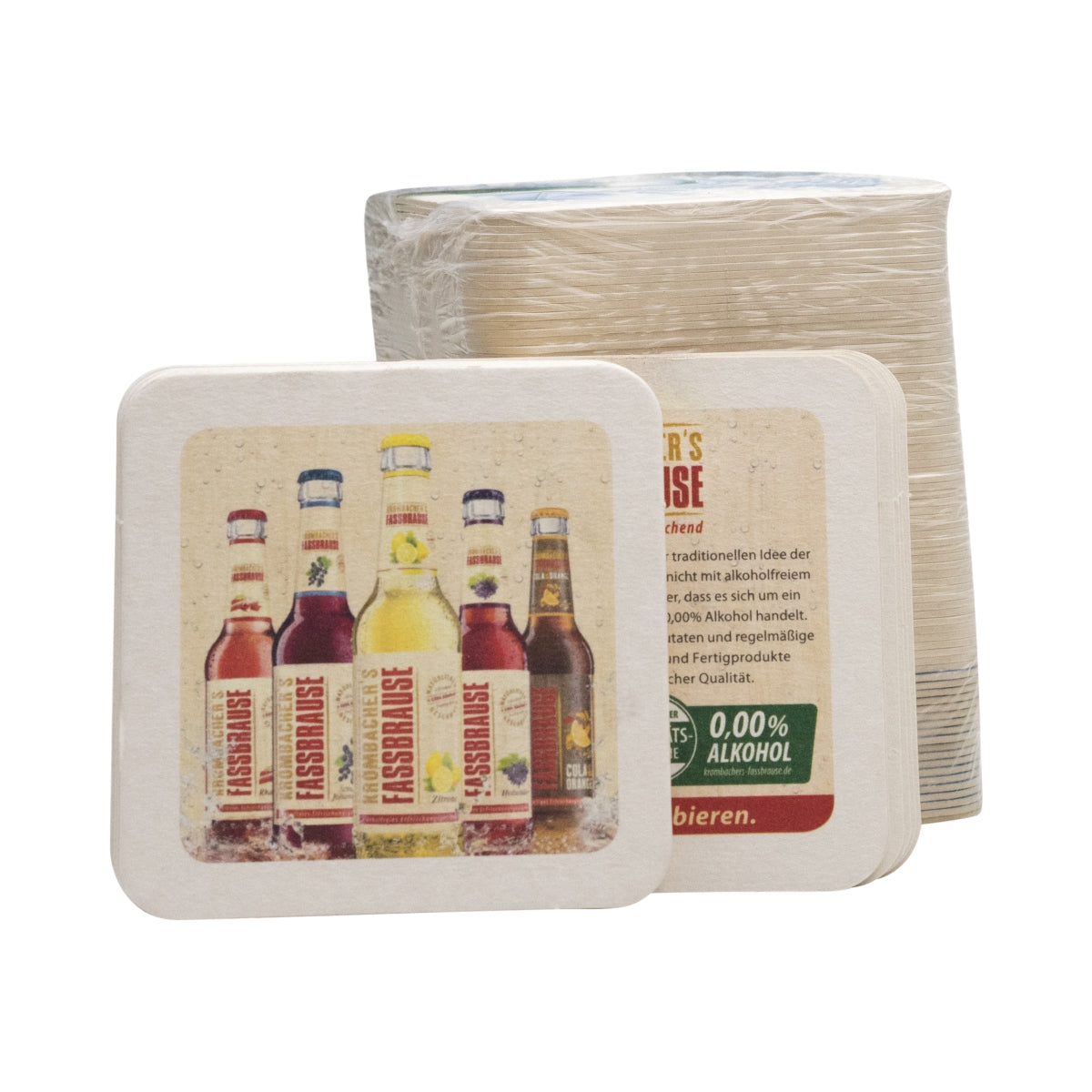 80 sous-verres à bière Krombacher Fassbrause – Vue 3