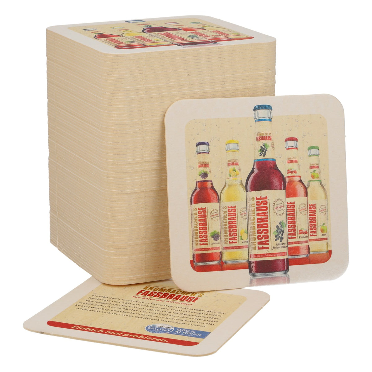 80 sous-verres en carton Krombacher sous-verres en verre accessoires de bar Fassbrause « EmP »