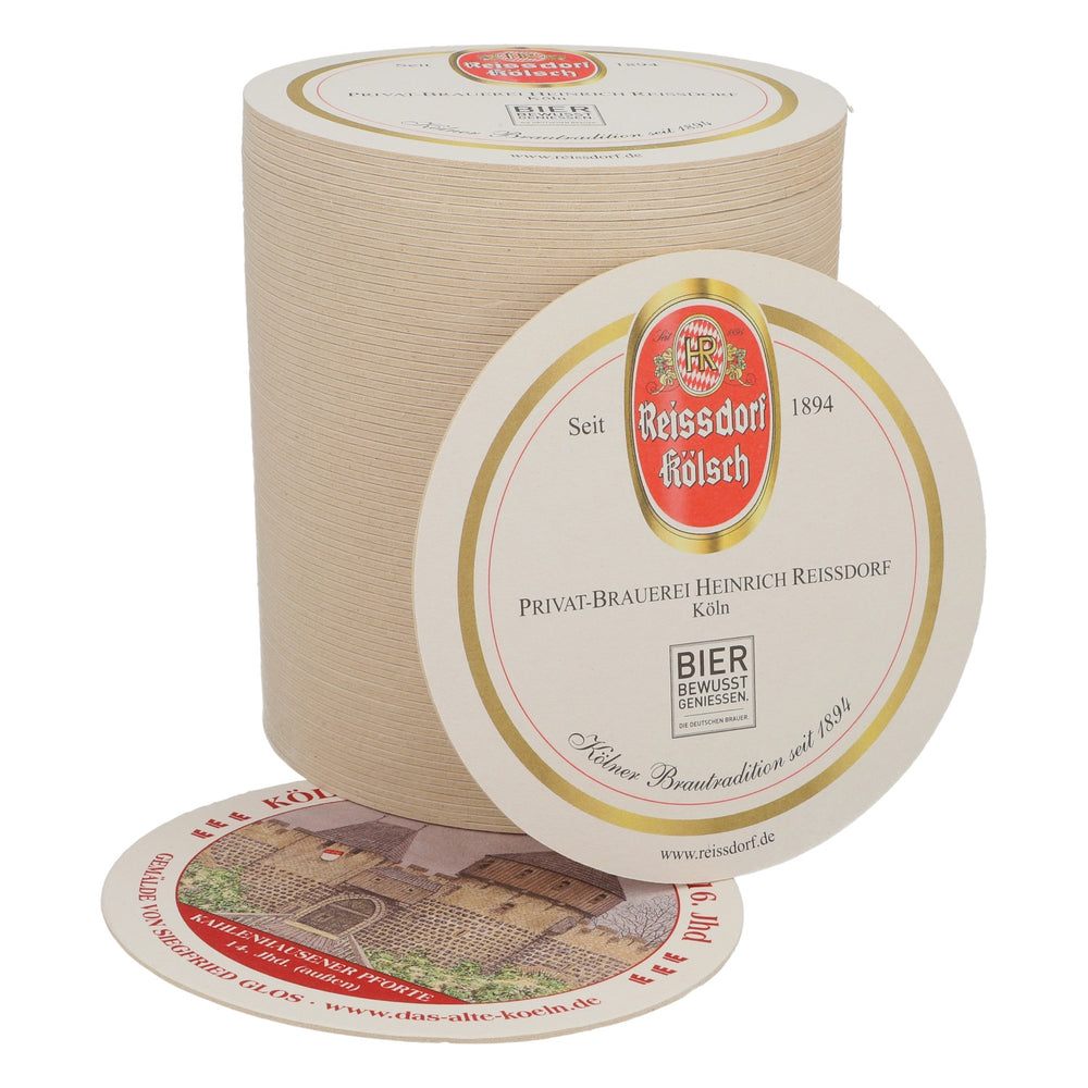 80 sous-verres Reissdorf « Cologne au Moyen Âge » Kahlenhausener Pforte