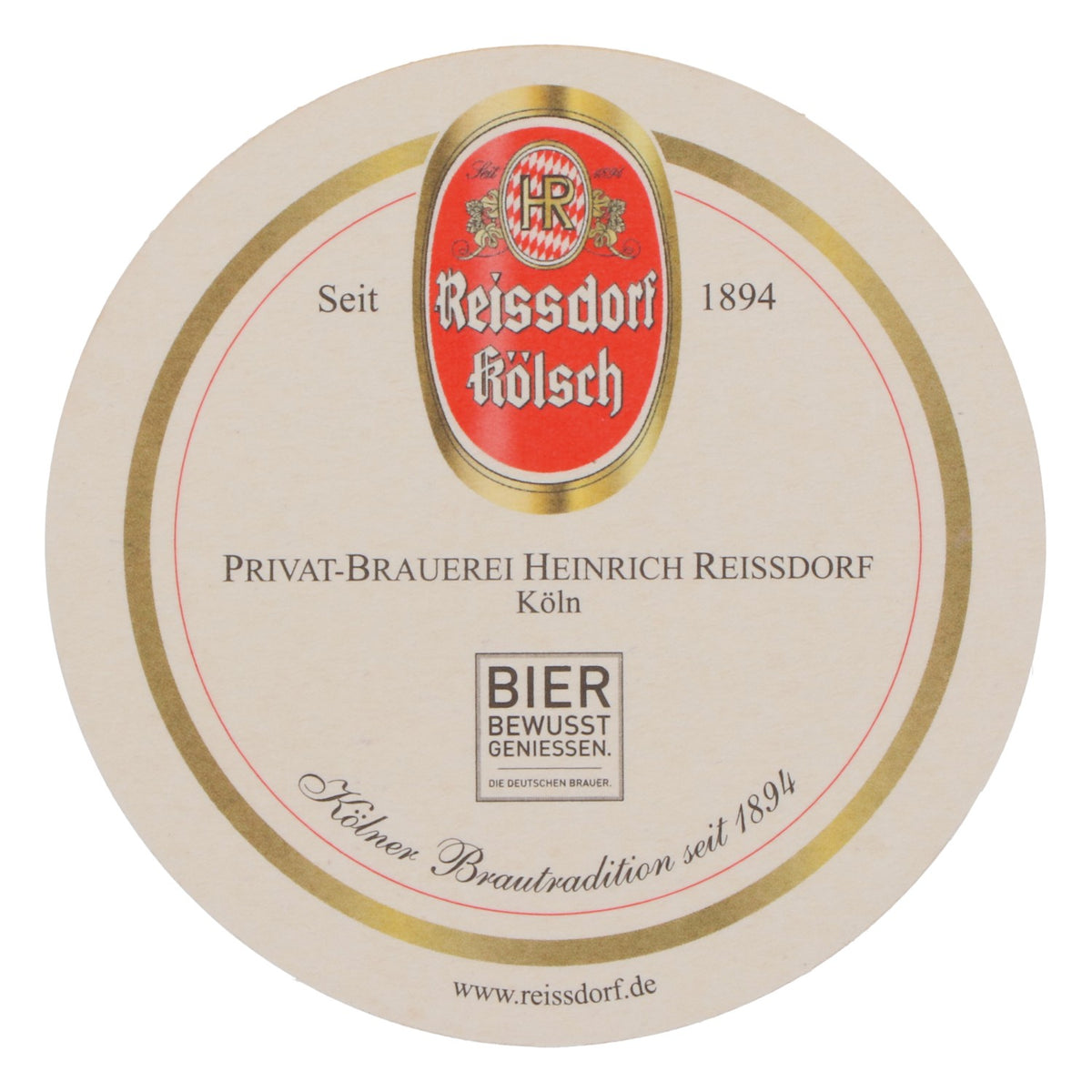 80x sous-verres Reissdorf « Kölner Notgeld » (monnaie de nécessité de Cologne) 10 pfennigs – Vue 4