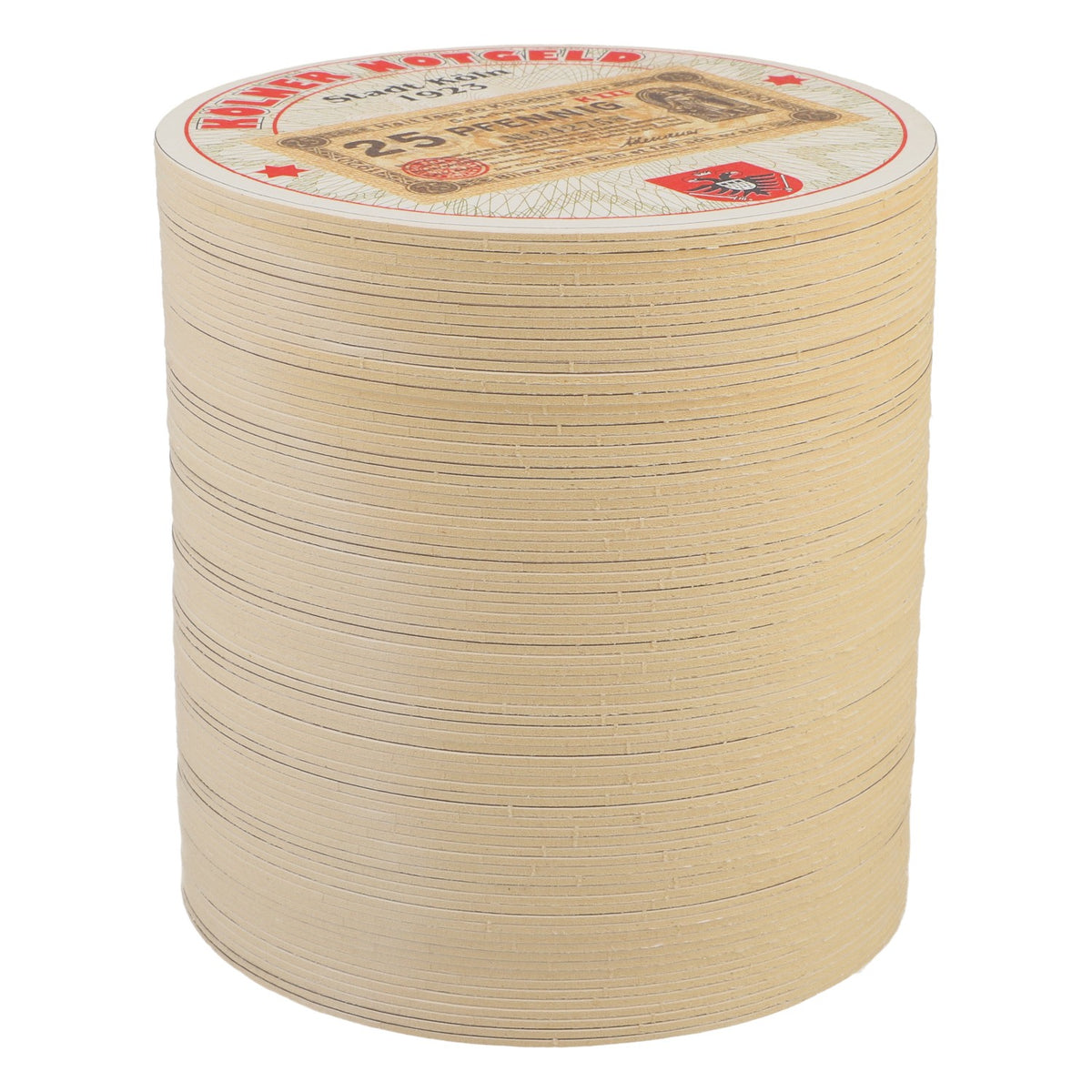 80x sous-verres Reissdorf « Kölner Notgeld » 25 pfennigs – Vue 2