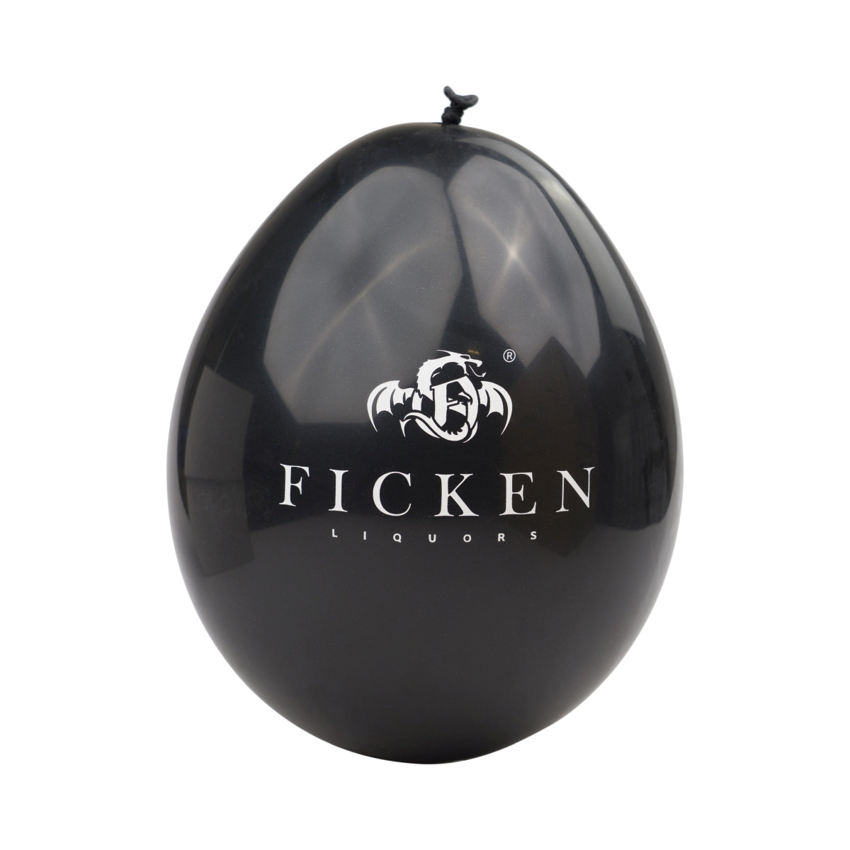 8 ballons à liqueur « Ficken » (baiser) noirs + roses « Envie de baiser ? » Ballon de fête – Vue 2